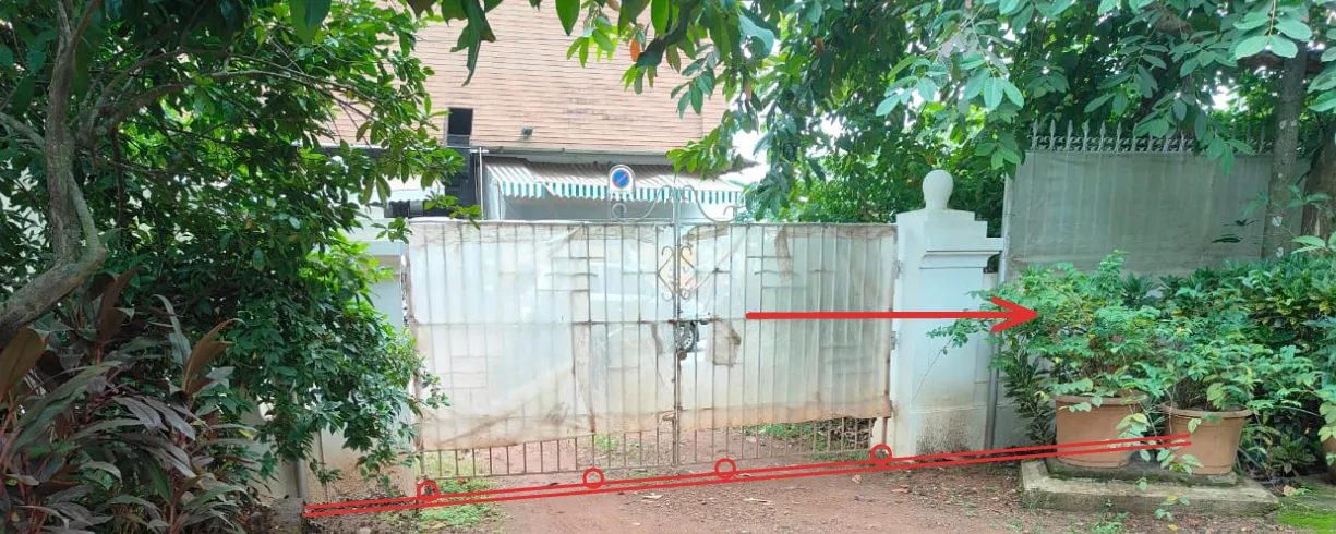 sliding gate plan