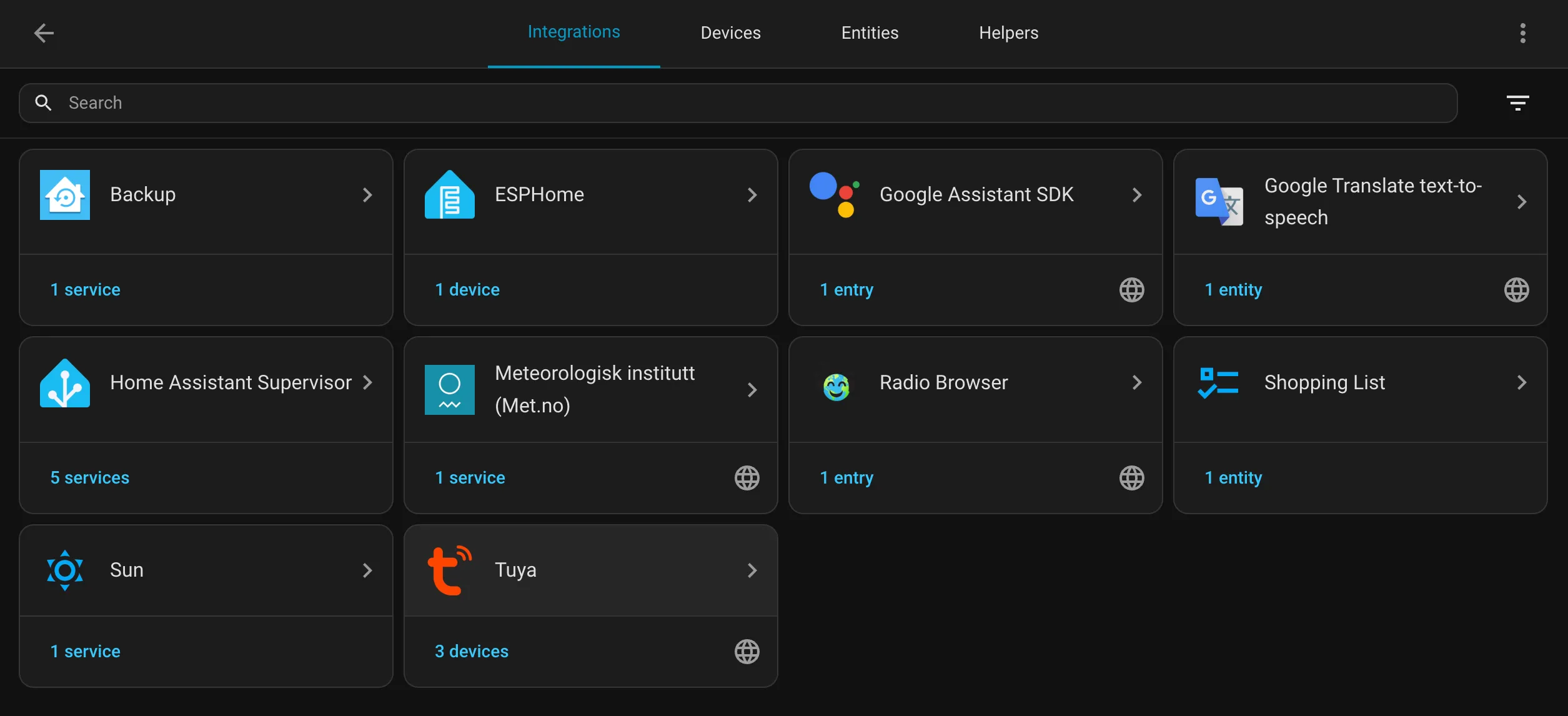 home assistant tuya addon